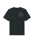 Barcelona Vintage Stamp T-shirt – Oversized Fit - Black - Oriigiins