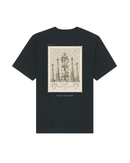 Barcelona Vintage Stamp T-shirt – Oversized Fit - Black - Oriigiins