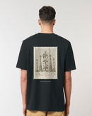 Barcelona Vintage Stamp T-shirt – Oversized Fit - Black - Oriigiins