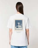 Italy Vintage Stamp - Oversized t-shirt - White - Oriigiins