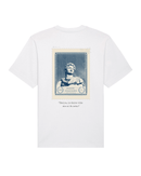 Italy Vintage Stamp - Oversized t-shirt - White - Oriigiins
