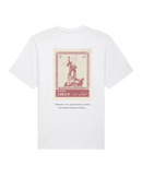 Lebanon Vintage Stamp - Oversized t-shirt - White - Oriigiins