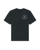 Lebanon Vintage Stamp T-shirt - Oversized Fit - Black - Oriigiins