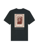 Mexico 1 Vintage Stamp T-shirt – Oversized Fit – Black - Oriigiins