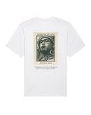 Mexico Maya Vintage Stamp - Oversized t-shirt - White - Oriigiins