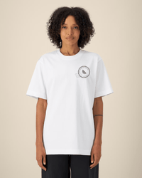 Palestine Vintage Stamp - Oversized t-shirt - White - Oriigiins