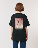 Spain Vintage Stamp - Oversized t-shirt - Black - Oriigiins